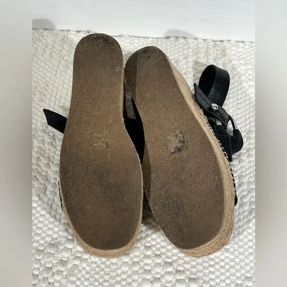 RAG & BONE Black‎ strappy platform sandals size 7. - Picture 8 of 8